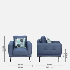 Mid-Century Modern 1 Seater Sofas