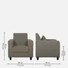 Modern 1 Seater Sofas