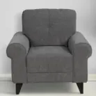 Rolled Arms 1 Seater Sofas