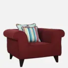 Rolled Arms 1 Seater Sofas