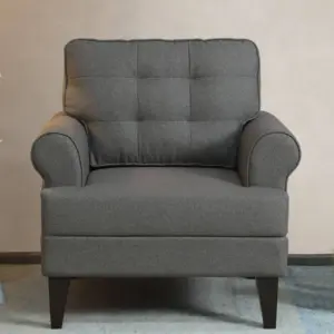 Rolled Arms 1 Seater Sofas