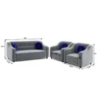 3+1+1 Sofas Set