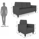 3+1+1 Sofas Set