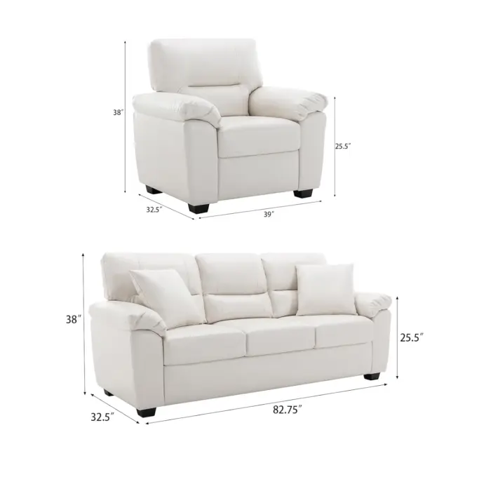 3+1+1 Sofas Set