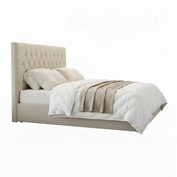 Bed and Headboard