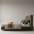 Bed and Headboard