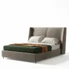 Bed and Headboard