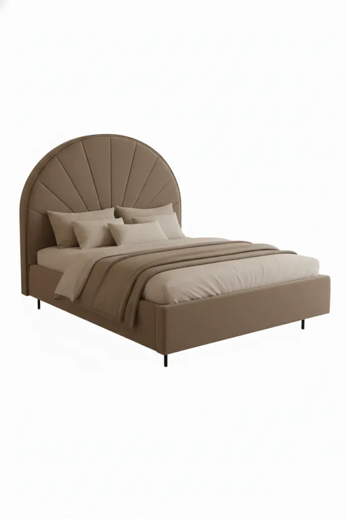 Bed and Headboard