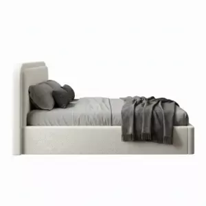 Bed and Headboard