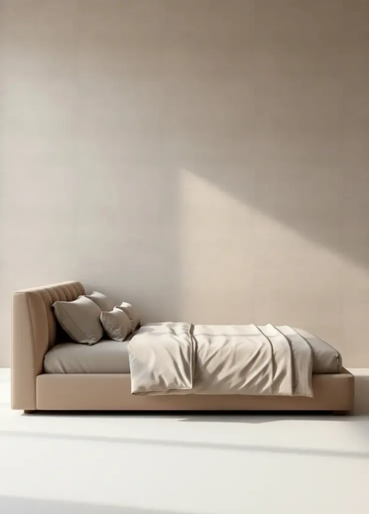 Bed and Headboard