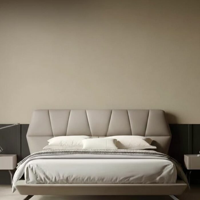 Bed and Headboard