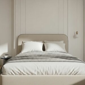 Bed and Headboard