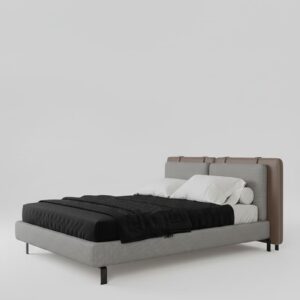 Bed and Headboard