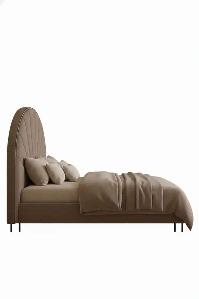 Bed and Headboard