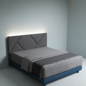 Bed and Headboard