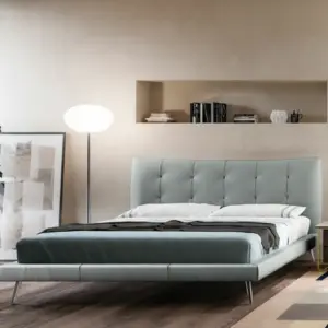 Bed and Headboard
