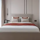 Bed and Headboard