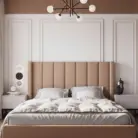 Bed and Headboard