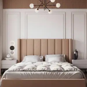 Bed and Headboard