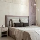 Bed and Headboard
