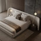 Bed and Headboard