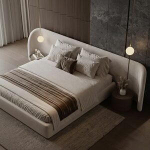 Bed and Headboard