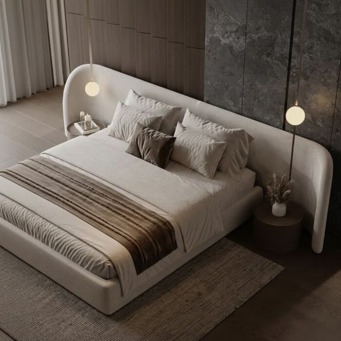 Bed and Headboard