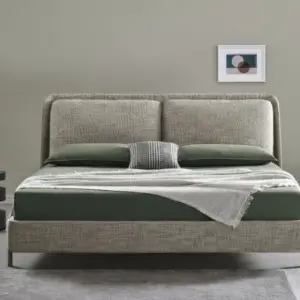 Bed and Headboard