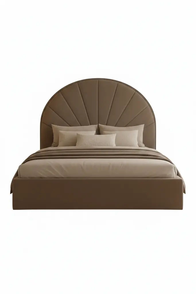 Bed and Headboard