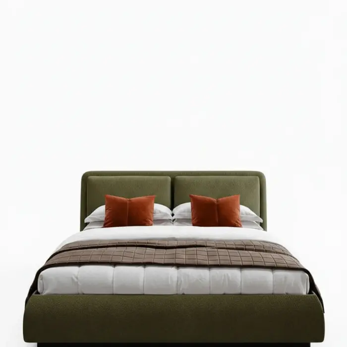 Bed and Headboard