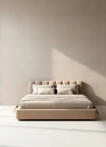 Bed and Headboard