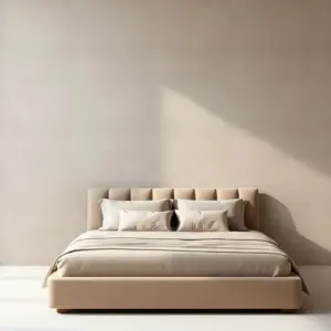 Bed and Headboard