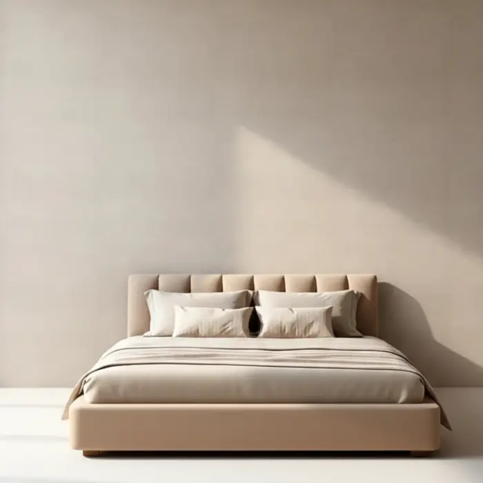 Bed and Headboard