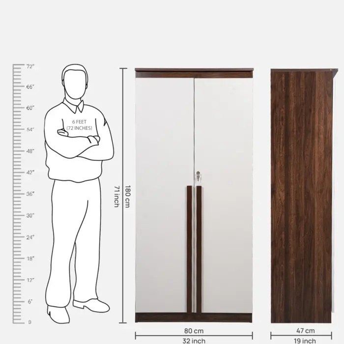 2 Door Wardrobes (2) 2 Door Wardrobes (2)
