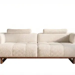 Mustard Yellow Modern 2 Seater Sofa Couch to Brighten Up Your Living Room Corner