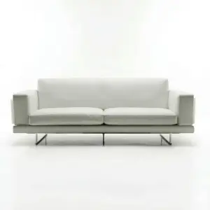 Comfortable Boucle Bridgewater 2 Seater Sofa with Soft Padded Rolled Side Armrests