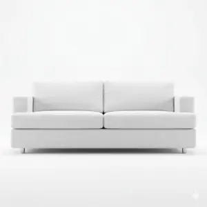 Contemporary Velvet Tufted 2 Seater Sofa with Elegant High Density Foam Seating
