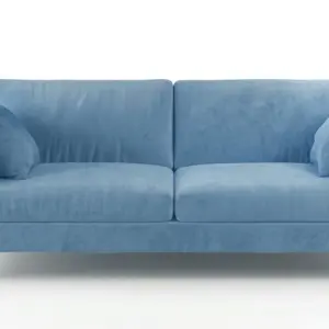 Elegant Velvet Chesterfield 2 Seater Sofa with Deep Tufted Backrest for Living Room