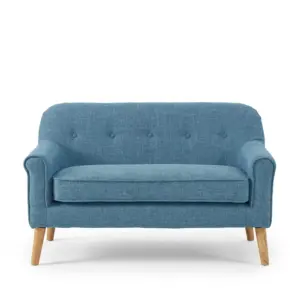 Deep Seating Comfort Fabric 2 Seater Sofa for Ultimate Relaxation and Lazy Lounging