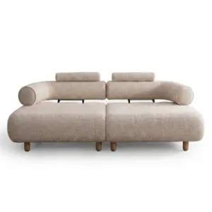 Emerald Green Tufted 2 Seater Sofa Design with Royal Velvet Upholstery Styling Finish