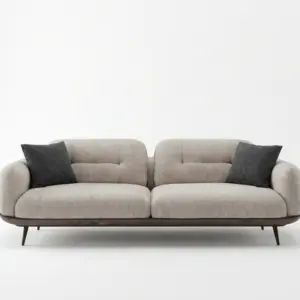 Teal Velvet Ergonomic 2 Seater Sofa Lounge with Perfectly Angled Comfortable Armrests