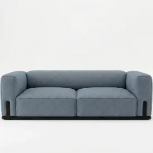 Burgundy Classic Chesterfield 2 Seater Sofa with Intricate Hand Crafted Detailing