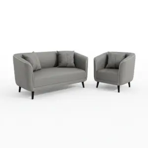 Natural Brown 2+1 Seater Sofa Set With Homely Finish