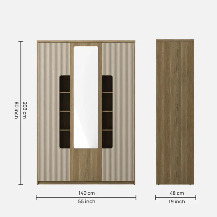 3 Door Wardrobes (2)