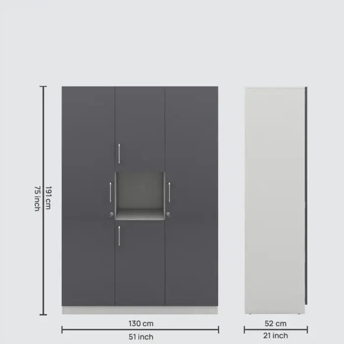 3 Door Wardrobes (3)
