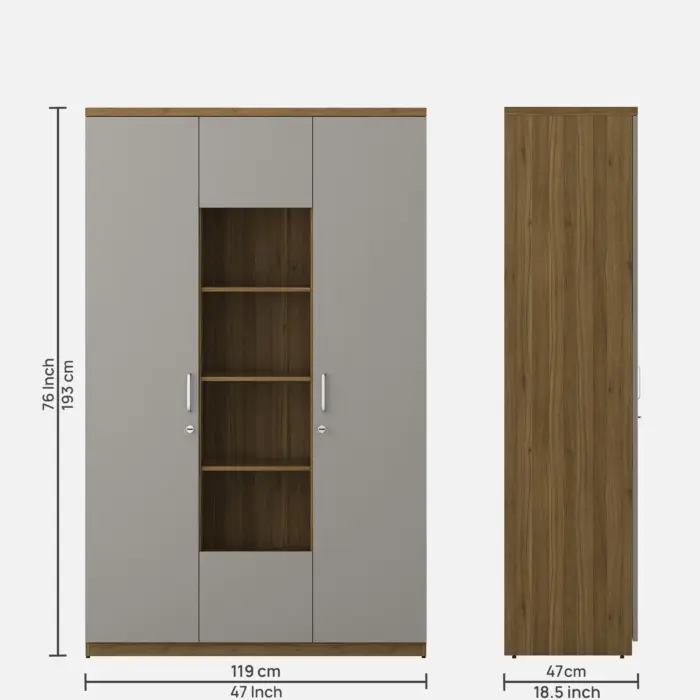 3 Door Wardrobes (3)