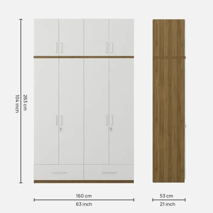 4 Door Wardrobes (2) 4 Door Wardrobes (2)