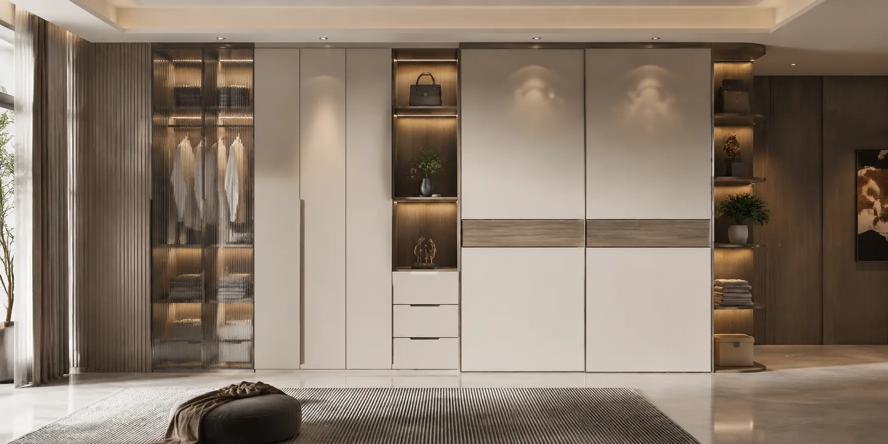Modern Wardrobe Manufacturer in Ahmedabad