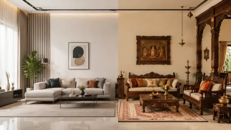 Modern vs Traditional Home Furniture: Ahmedabad Guide